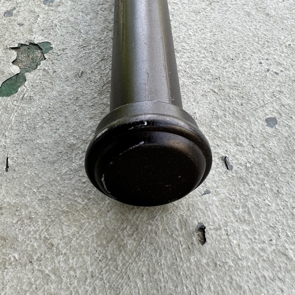 Oil Rubbed Bronze Cap End Curtain Rod - Picture 13 of 15